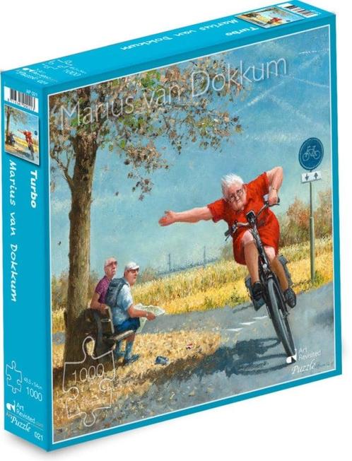 Marius van Dokkum - Turbo Puzzel (1000 stukjes) | Art, Hobby en Vrije tijd, Denksport en Puzzels, Nieuw, Verzenden
