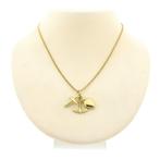 Gouden hanger; Geloof, hoop en liefde (Hanger of bedel), Ophalen of Verzenden, Gebruikt, Goud, Overige merken