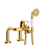Badrandkraan Tres Clasic Mengkraan Opbouw Incl. Handdouche, Ophalen of Verzenden, Nieuw, Chroom, Kraan