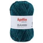Katia Bambi - 338 petrol - Chenille Garen, Ophalen of Verzenden, Nieuw