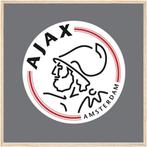 Ajax voetbal poster 50 x 50 cm, Verzamelen, Posters, Verzenden, Nieuw, Vierkant