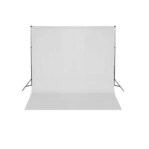 vidaXL Achtergrondsysteem 600x300 cm wit, Audio, Tv en Foto, Fotografie | Fotostudio en Toebehoren, Nieuw, Verzenden