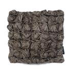 Fluwelen Kussen Smock Taupe (30 x 30 cm), Huis en Inrichting, Woonaccessoires | Kussens, Verzenden, Nieuw