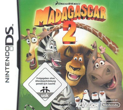 Madagascar Escape 2 Africa-Duits (NDS) Gebruikt, Spelcomputers en Games, Games | Nintendo DS, Zo goed als nieuw, Ophalen of Verzenden
