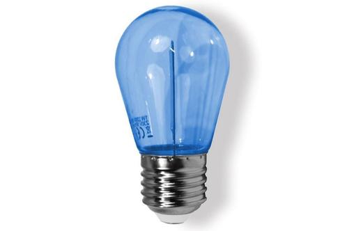 Led lamp Blauw | Filament | 1 watt, Huis en Inrichting, Lampen | Losse lampen, Led-lamp, Nieuw, Minder dan 30 watt, E27 (groot)