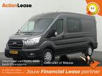 Ford Transit Dubbel cabine L3 H2 2021 Diesel Handgeschakeld, Auto's, Ford, Zwart, Nieuw, Zilver of Grijs, Transit