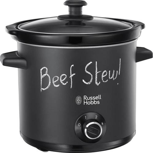 Russell Hobbs 24180-56 Chalkboard 3.5 Liter - Slowcooker, Witgoed en Apparatuur, Slowcookers, Zo goed als nieuw, Ophalen of Verzenden
