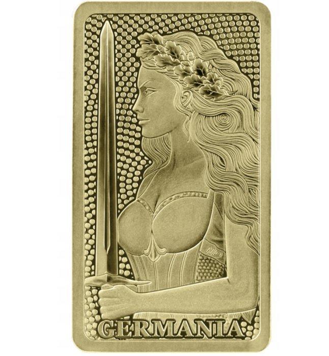 Duitsland. Gold Bar 2025 1/200 Oz (.999) (Zonder, Postzegels en Munten, Munten | Europa | Niet-Euromunten