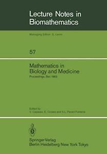 Mathematics in Biology and Medicine : Proceedin. Capasso,, Boeken, Overige Boeken, Zo goed als nieuw, Verzenden
