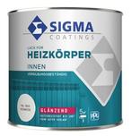 Sigma Heizkoörperlack - radiatorlak - ral 9010 - 2,5 liter, Nieuw, Verzenden