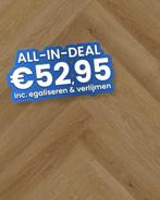 -21% | Actie vloer Plak PVC Visgraat Bruin - OP = OP! |, Huis en Inrichting, Stoffering | Vloerbedekking, Ophalen, Nieuw