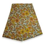 Afrikaanse stof - Small Flowers - 100% katoen - 1 yard, Ophalen of Verzenden, Nieuw