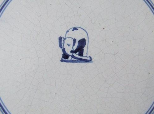 Tegel - Springertje met een Olifant - 1750-1800, Antiek en Kunst, Antiek | Glas en Kristal