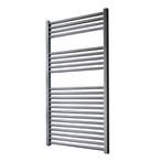 Radiator Sanicare Snode Recht 111,8 x 45 cm Gunmetal, Ophalen of Verzenden, Nieuw, Chroom, Overige typen