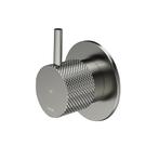 Inbouw Stopkraan Hotbath Cobber X Warm Geborsteld Nikkel, Ophalen of Verzenden, Nieuw, Chroom, Kraan
