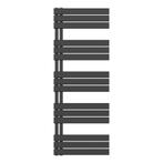 HANDDOEKRADIATOR LINKS AANSLUITING/COMB- ZWART 1600X600-8..., Doe-het-zelf en Verbouw, Verwarming en Radiatoren, Verzenden, Nieuw