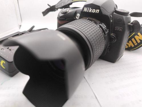 Nikon D70 + Nikon AF-S DX Nikkor ED55-200mm F4-5.6 G, Audio, Tv en Foto, Fotocamera's Digitaal