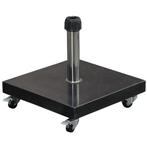 AVH parasolvoet 40 kg met 4 wielen donker zwart graniet, Tuin en Terras, Parasols, Ophalen of Verzenden, Nieuw