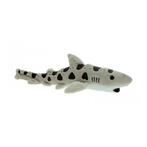 Pluche knuffel luipaard haai 31 cm - Knuffel haaien, Nieuw, Ophalen of Verzenden