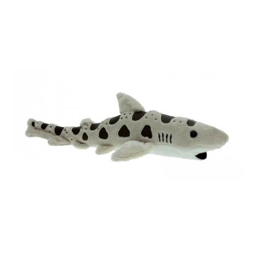 Pluche knuffel luipaard haai 31 cm - Knuffel haaien, Kinderen en Baby's, Speelgoed | Knuffels en Pluche, Ophalen of Verzenden