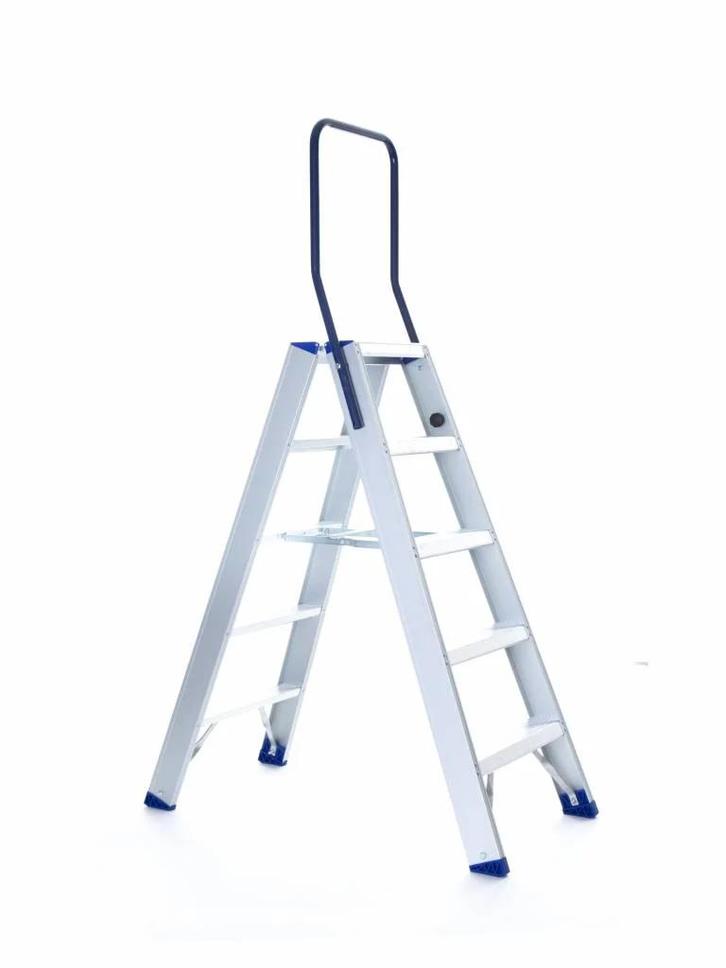 Eurostairs Dubbel Oploopbare Trap – 2 t/m 12 Treden, Doe-het-zelf en Verbouw, Ladders en Trappen, Trap, Nieuw, Verzenden