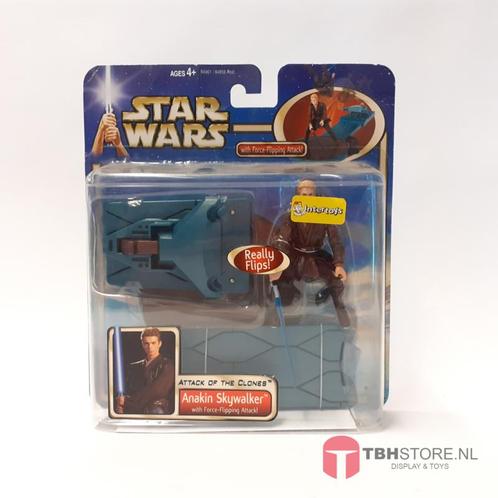 Star Wars Attack of the Clones Anakin Skywalker with Forc..., Verzamelen, Star Wars, Actiefiguurtje, Zo goed als nieuw, Verzenden