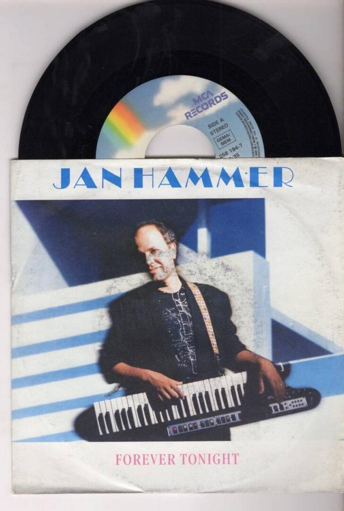 Jan Hammer – Forever Tonight / Night Talk (1-7-Vinyl-Single, Cd's en Dvd's, Vinyl Singles, Ophalen of Verzenden