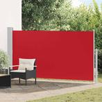 vidaXL Wind-/zonnescherm uittrekbaar 160x300 cm rood, Verzenden, Nieuw