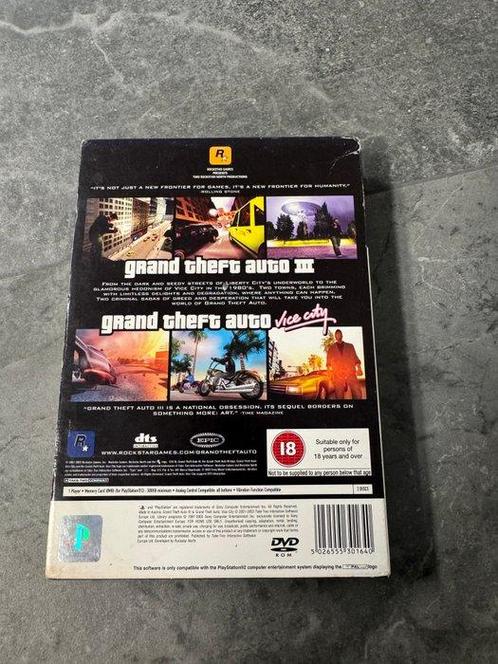 Sony - Playstation 2 (PS2) - GTA Double Pack - Videogame, Spelcomputers en Games, Spelcomputers | Overige Accessoires
