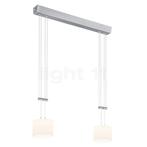 Bankamp Grazia Hanglamp LED 2-lichts, nikkel mat, Huis en Inrichting, Verzenden, Nieuw