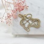 Gouden Venetiaanse schakelketting, Ophalen of Verzenden, Gebruikt, Overige kleuren, Goud