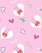 Poplin Katoen Peppa Pig, Nieuw, Overige kleuren