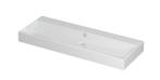 Wastafel Unlimited Porselein met 2 kraangaten 120 cm x 45 cm, Ophalen of Verzenden, Nieuw, Overige typen