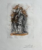 Salvador Dali (1904-1989) - Cavalier casqué aux papillons