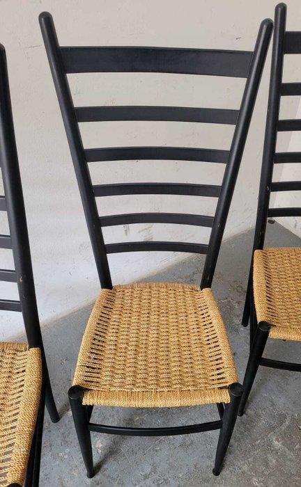 Chiavari - Stoel - Hout - Zitting van vijf Chiavari- of, Antiek en Kunst, Curiosa en Brocante
