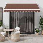 vidaXL Luifel handmatig uittrekbaar 300x250 cm bruin, Tuin en Terras, Verzenden, Nieuw