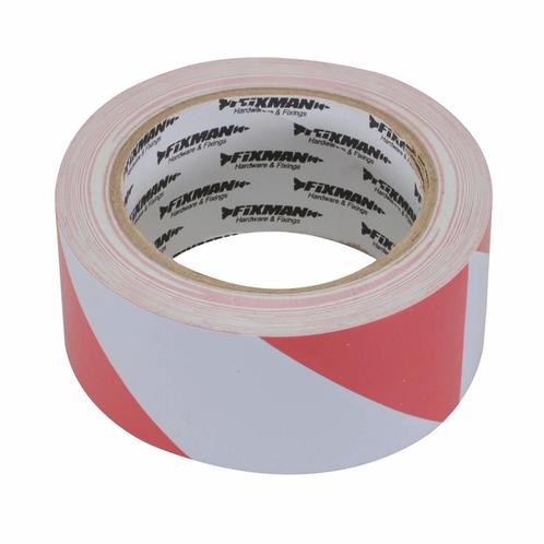 Fixman Anti-slip veiligheidstape - rood en wit - 50 mm x..., Auto diversen, Auto-accessoires, Nieuw, Ophalen of Verzenden