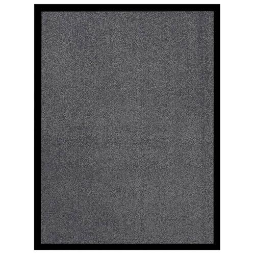 vidaXL Deurmat 40x60 cm antracietkleurig, Tuin en Terras, Deurmatten, Nieuw, Verzenden