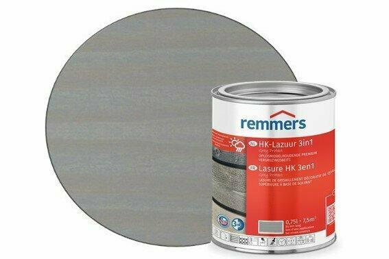 Remmers HK-lazuur | Grey Protect Watergrijs, Doe-het-zelf en Verbouw, Verf, Beits en Lak, Verzenden