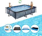 EXIT Zwembad Stone Grey  Frame Pool 300x200x65 cm  Combi, Tuin en Terras, Zwembaden, Verzenden, 200 tot 300 cm, 80 tot 120 cm