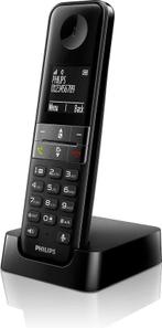 Philips D4701B Draadloze DECT Telefoon - 4,6cm Display - Plu, Zo goed als nieuw, Verzenden