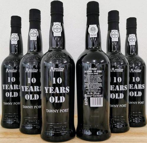 C. da Silva Armilar - 10 years old Tawny - Porto - 6, Verzamelen, Wijnen