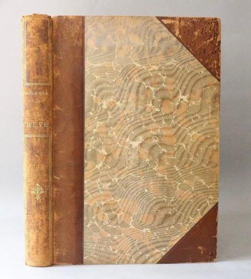 Emile Zola - Le rêve [entièrement mis en couleurs à la main], Antiek en Kunst, Antiek | Boeken en Bijbels