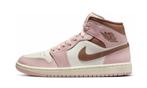 Jordan 1 Mid Pink Oxford Brown (W), Kleding | Dames, Schoenen, Nieuw