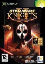 Star Wars Knights of the Old Republic II the Sith Lords, Spelcomputers en Games, Games | Xbox Original, Ophalen of Verzenden, Zo goed als nieuw