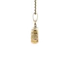 Gouden koffer hanger 14 krt, Ophalen of Verzenden, Nieuw
