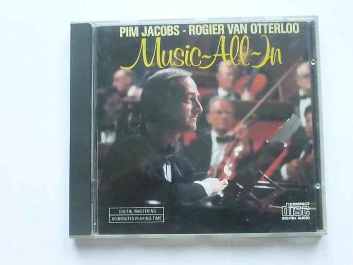 Pim Jacobs, Rogier van Otterloo - Music All In, Cd's en Dvd's, Cd's | Klassiek, Zo goed als nieuw, Verzenden