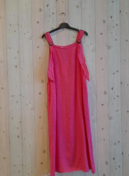 Linnen maxi zomer jurk met spaghetti verstelbanden -, Kleding | Dames, Jurken