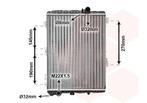 RADIATOR VOOR AUDI 80 B3; 89/8A 1986-1991 855121251F, Auto-onderdelen, Ophalen of Verzenden, Nieuw