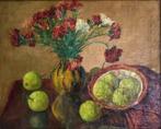 Jozef De Belder (1871-1927) - Nature morte aux pommes, Antiek en Kunst, Kunst | Schilderijen | Klassiek